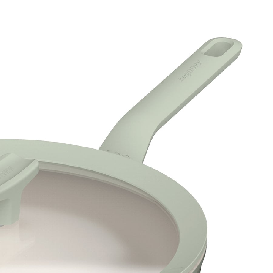 กระทะวอคอะลูมิเนี่ยมเคลือบเซรามิค BergHOFF Non-stick 28cm Balance Sage 3950455_2
